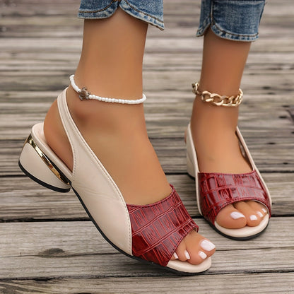 Sandalias elegantes confortables