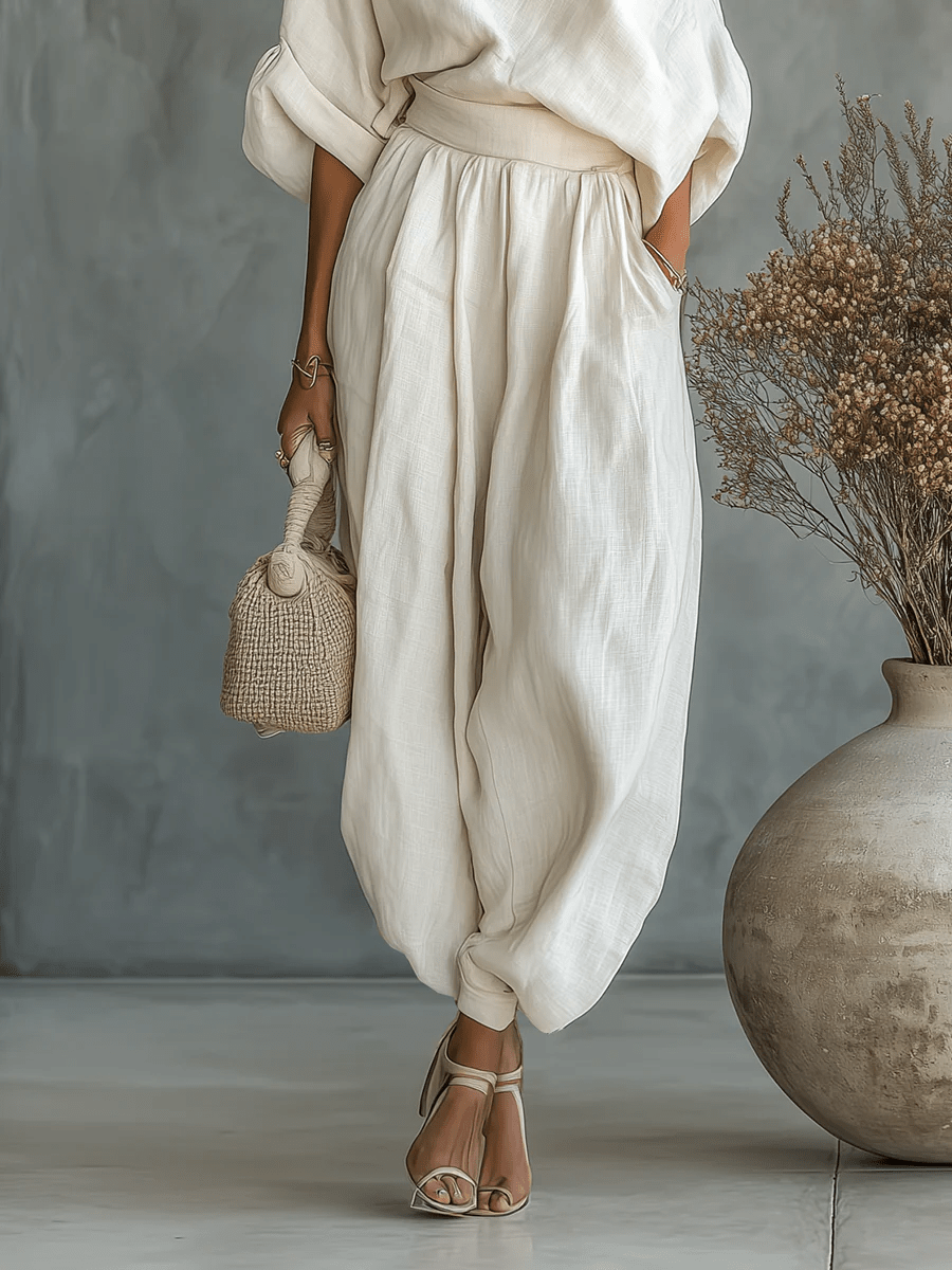 Mila™ | Conjunto 2 piezas con escote bardot