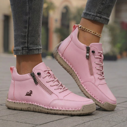 Lisa | Zapatillas Ortopédicas con Cremallera y Plantilla Extraíble