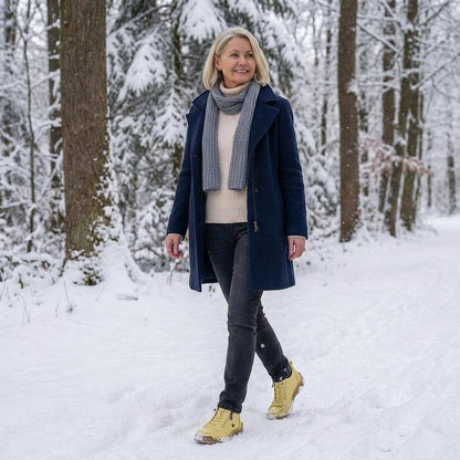 Lisa | Zapatillas Ortopédicas con Cremallera y Plantilla Extraíble