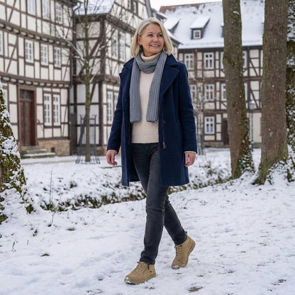 Lisa | Zapatillas Ortopédicas con Cremallera y Plantilla Extraíble
