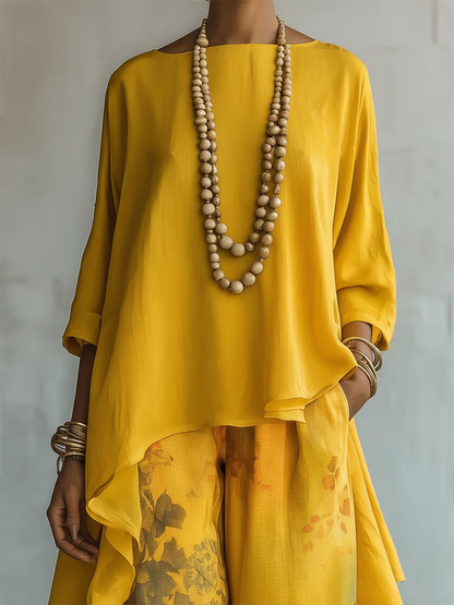 Fiorella | Conjunto boho de encanto solar