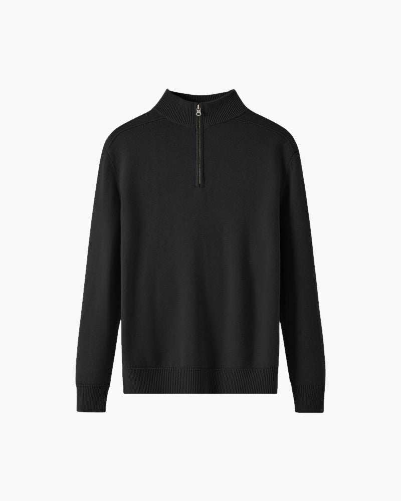 Jersey de Lana Merino Half-Zip