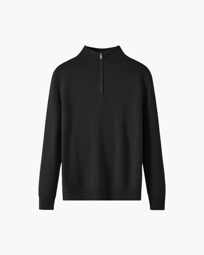 Jersey de Lana Merino Half-Zip
