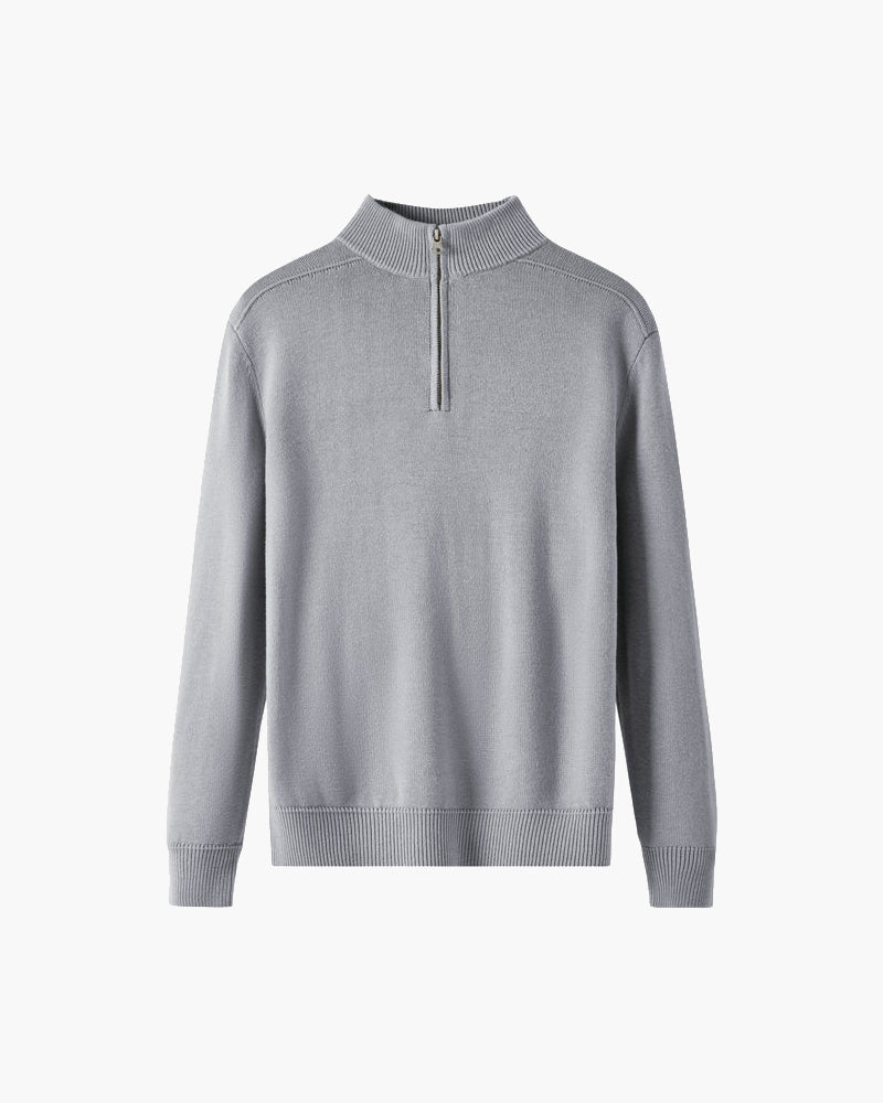 Jersey de Lana Merino Half-Zip