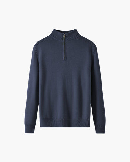 Jersey de Lana Merino Half-Zip